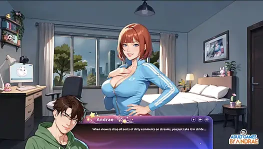 Ep3: мой поток Waifu становится вирусным - обновление круглой темы и встреча Dante