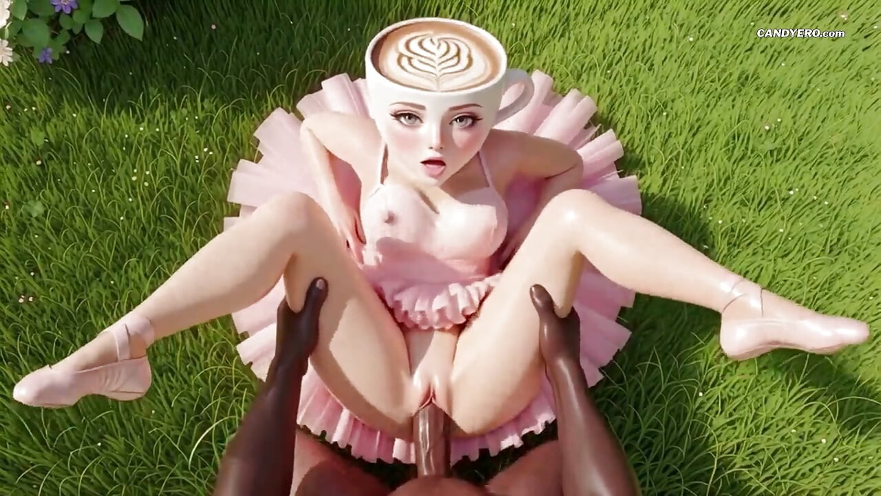 Bailarina gerada por IA Cappuccina é fodida hardcore por um pau grande