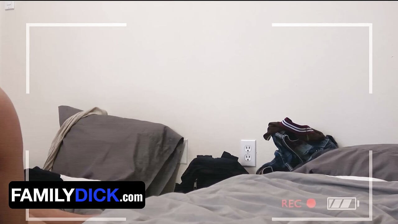 Stepson's College Roommate Sucking and Fucking His Friend's Dads Hard Cock