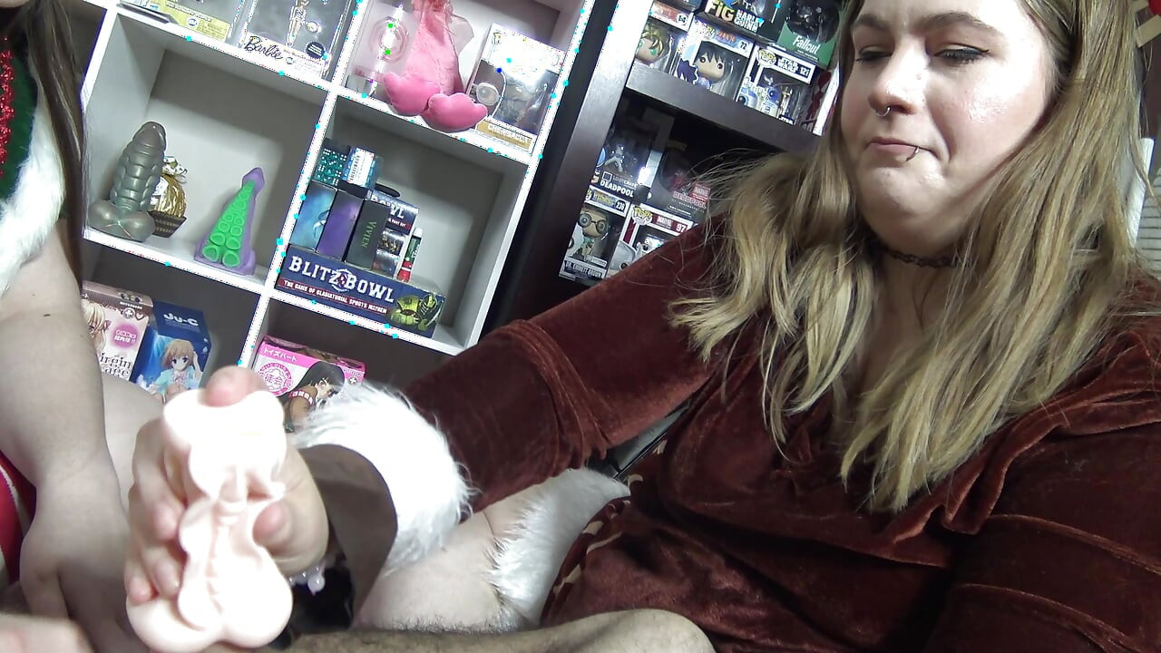 POC Christmas Cute Deer & Elf Handjob