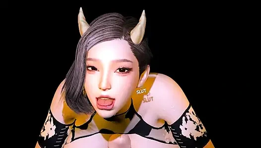 Трах сисек наездницы с большими сиськами с лактацией