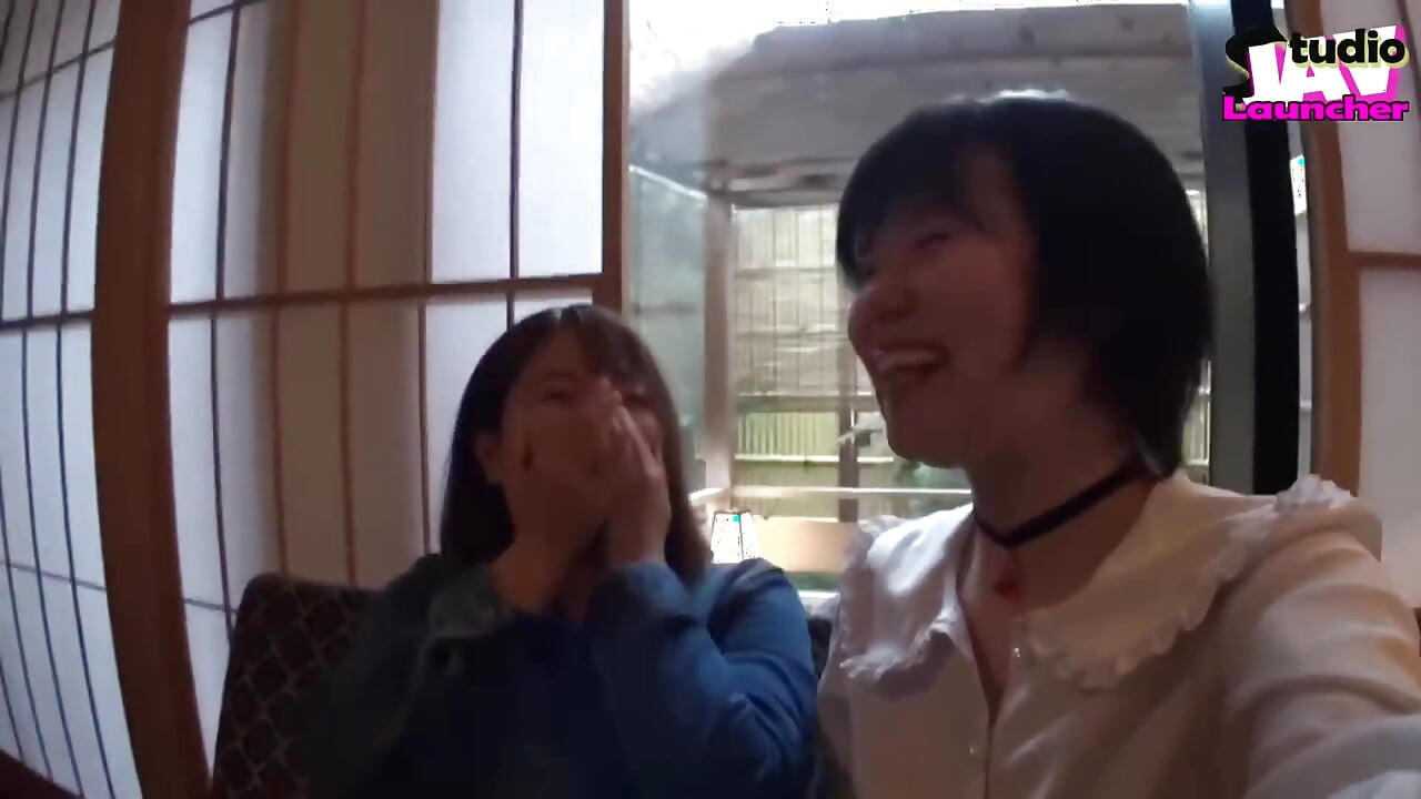 Real Shot Lesbian Hot Spring Journey - Ep1