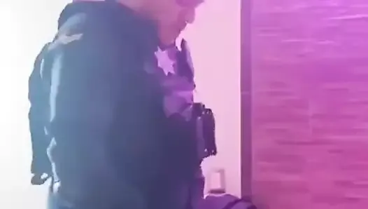 Bisexual cop fucks me in his room