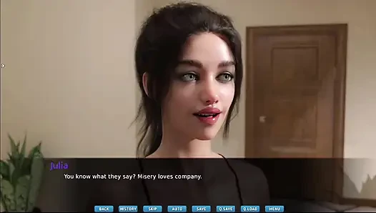 Terikat untuk menyenangkan #3 - Johannes menonton Julia tidur siang di baju tidur seksi.