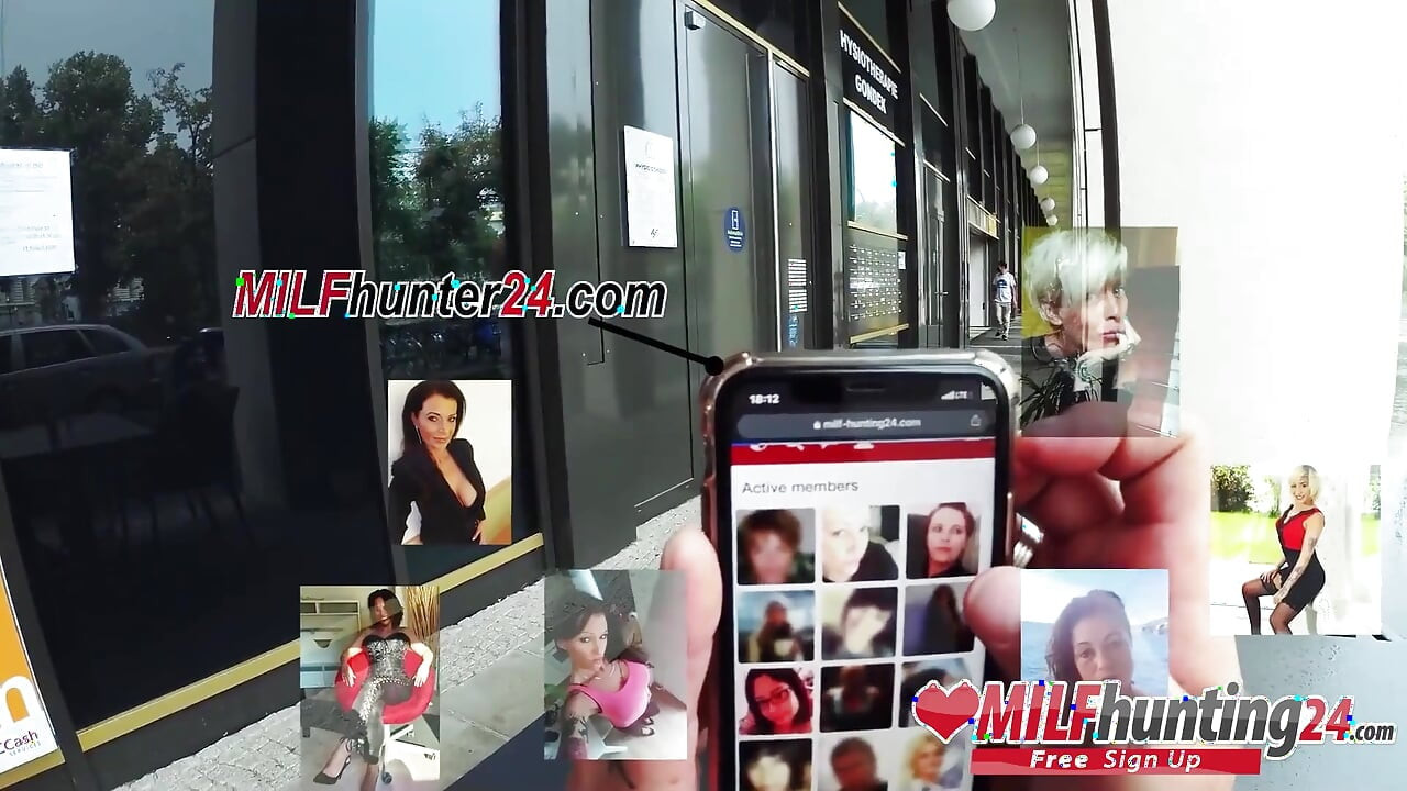 MILF hunter slams Mia Blow hard and nuts in her greedy mouth!