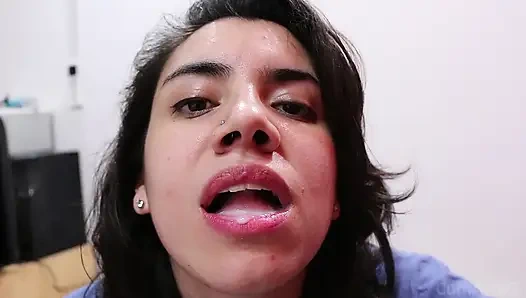 Глотание спермы, подборка 1