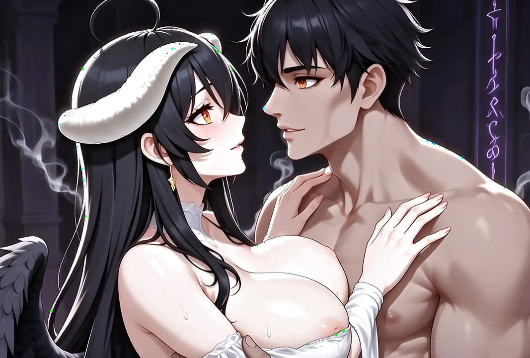 Albedo Succubus Magical Bonding Ritual Passionate Creampie Devotion Fantasy