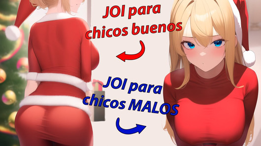 Spanish JOI with MAMA CLAUS. Has sido bueno?