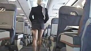 Lbh stewardess pijpbeurt deel 2