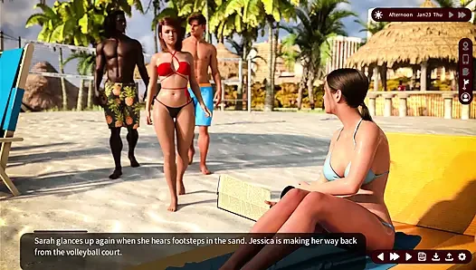 Whispers of Desire - Faithfull Path 10 Sarah Looks Amazing in Her 2 Piece Bikini