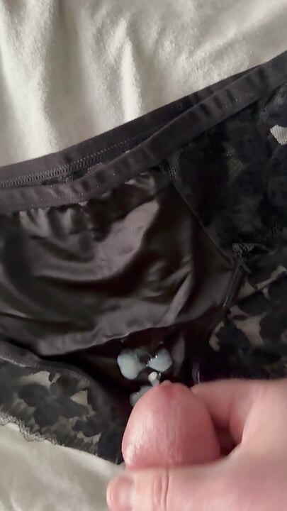 Cum on Wife’s Panties 13