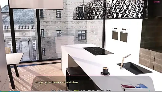 Haley Story No 17 - Хейли и Йоханнес присматривали за домом Адрианы... Johannes трахнул Хейли на обеденном столе