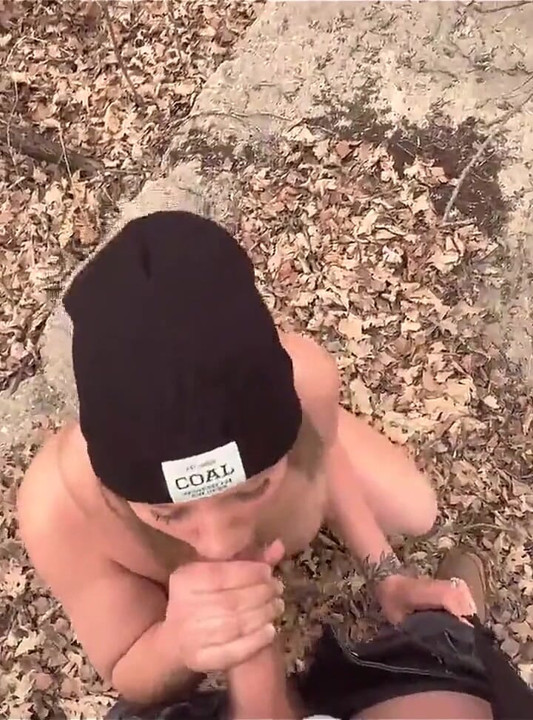 Stripping Naked and Getting Fucked in the Forest