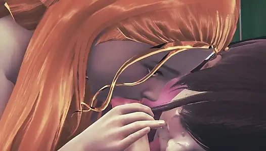 3D-ANIMATION - heiße krankenschwestern mit futanari-milf-spermauntersuchung