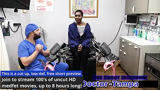 Dr Tampa - Daisy Mynx's 1st EVER Gyno Exam