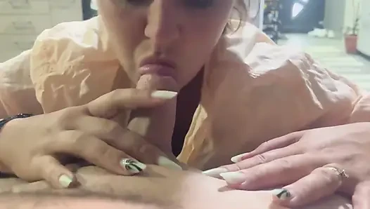 Blowjob in the Pool and Then We Went Home to Continue