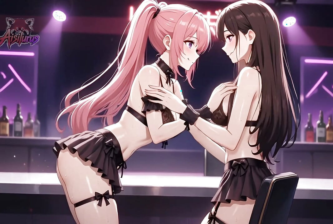 Pink-Haired Stripper Takes 8 Lesbian Partners in One Night - Ends with Forced Breastfeeding
