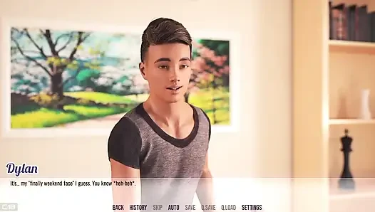 Тайное развлечение милфы Amber и Dylan (часть 2)