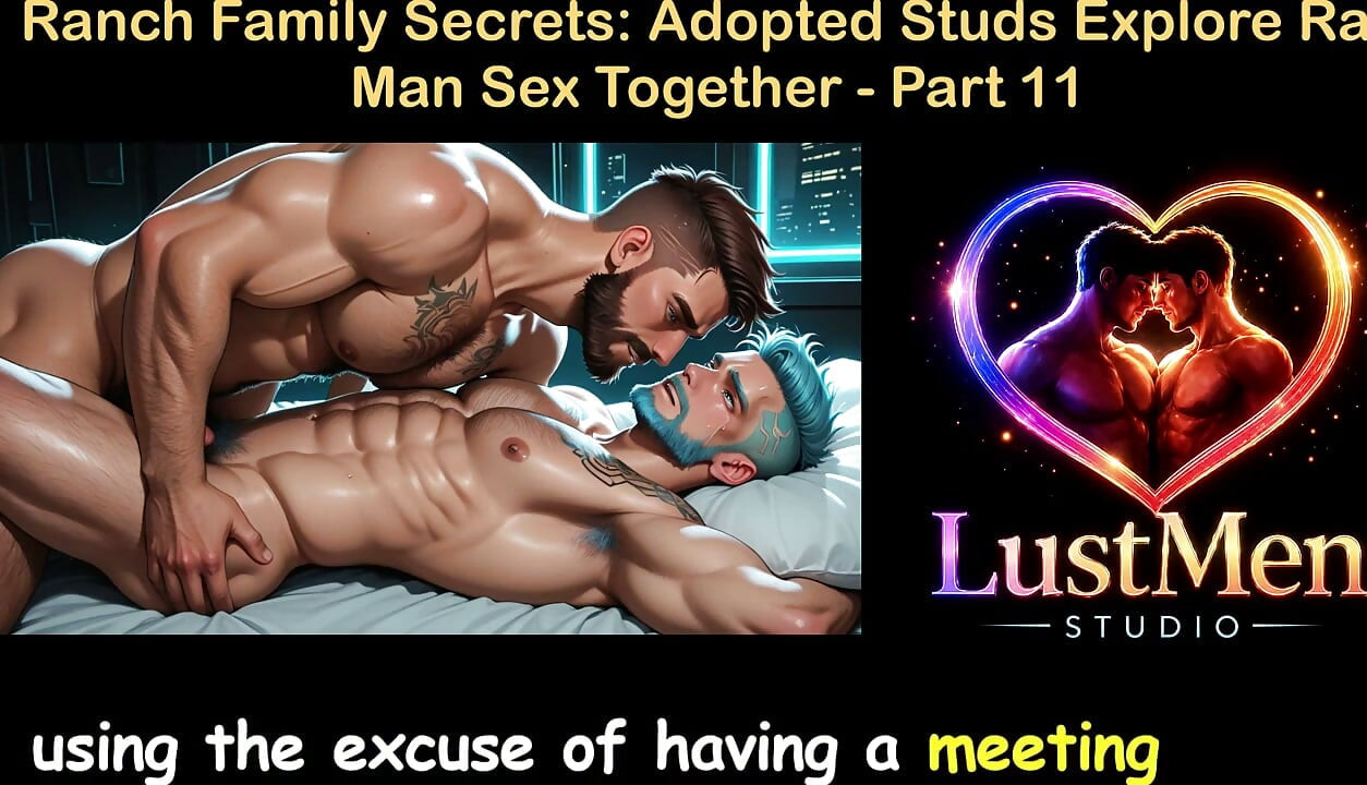 English Audio Gay Sex Story - Ranch Line Secrets: Adopted Studs Explore Raw Man Sex Together - Part 11