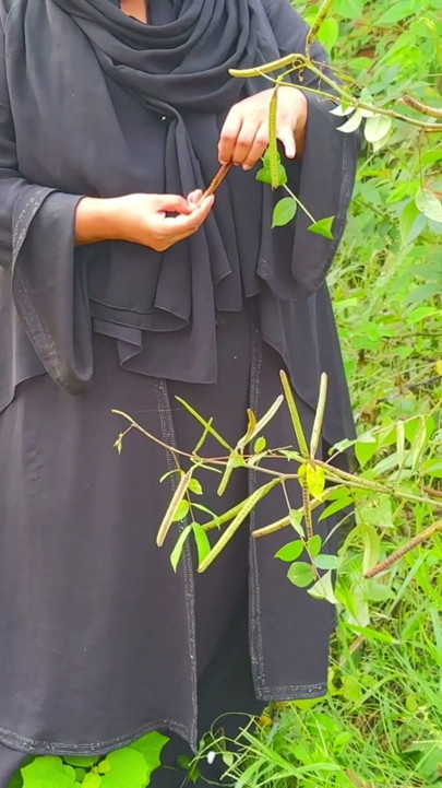 Teen (18+) Muslim Hijab girl from jungle - Outdoor Sex | Clip 1