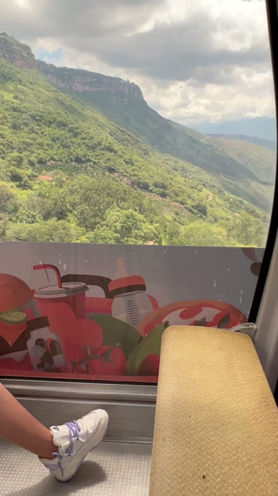 Blowjob And Fuck In The Cable Car In Colombia, Santander With A Very Horny Pregnant Woman | Clip 1