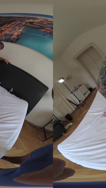 Momento memorável de "Katarina Rina - Tan Teen W Massive Ass Can Stop Cumming In Monster Cock Threesome - Vr Part"