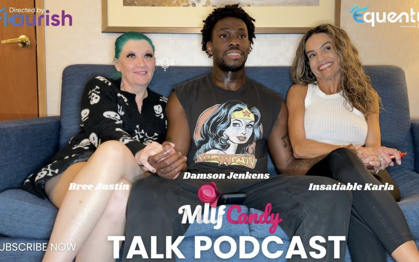 Mrflourish Milfcandy Podcast with Guests Damson Jenkins, Bree Austin and Insatiable Karla