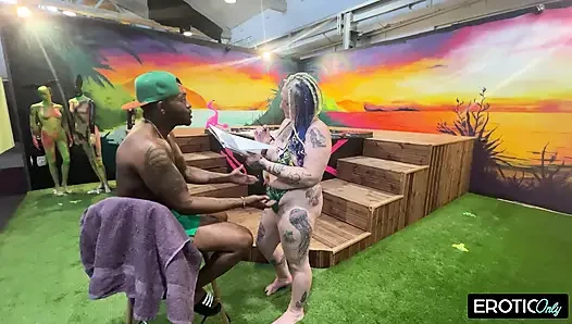 Horny BBW Gets Fucked Hard