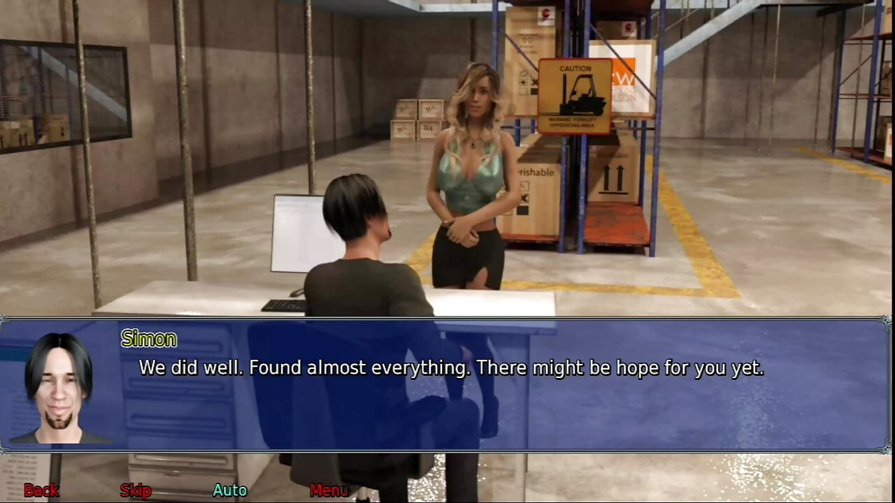 The office wife #15: Simon took photos of Stacy's ass