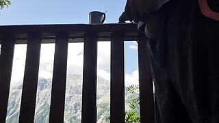 Coffee and cream at Mountain
