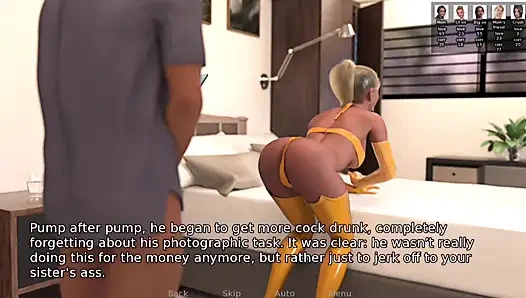 Adi tiri pamer badan demi uang - blacked house - e08