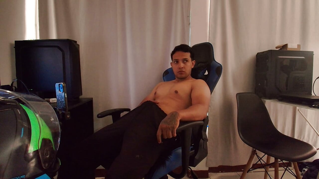 sister-in-law sees me masturbating making a video