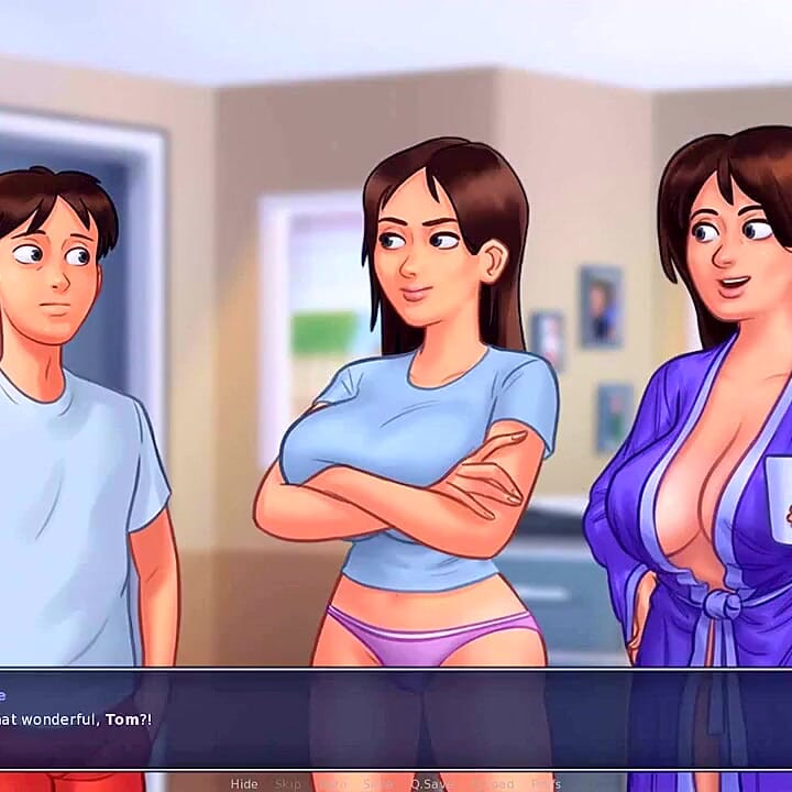 Summertime saga: stepbrother asks his stepsister if she wants to be his girlfriend ep 135