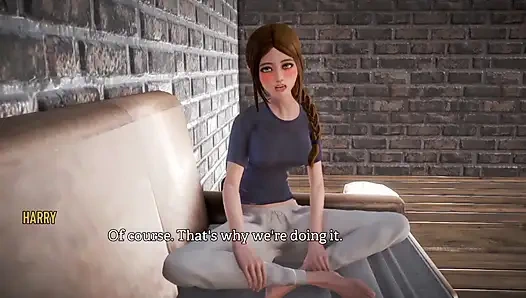 Harry ile hayatta bir kez elle muamele ve öpüşmeyi öğrenin