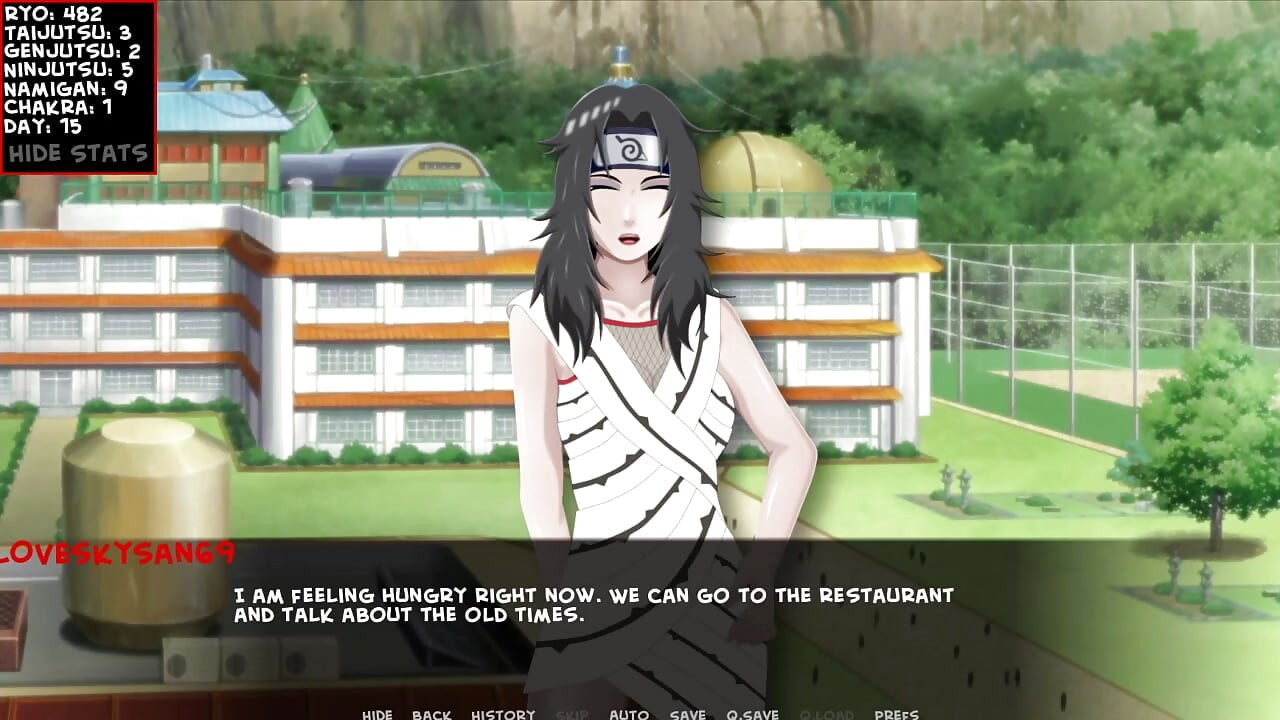 Sarada Training V2.2 Part 4 Playing with Boobs by Loveskysan69