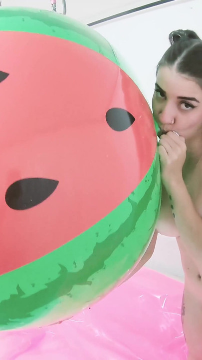 Free Inflatable Ball Piss Big Latin Ass