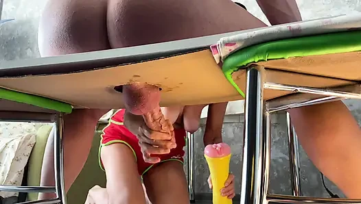 Milf milf domina handjob abspritzen