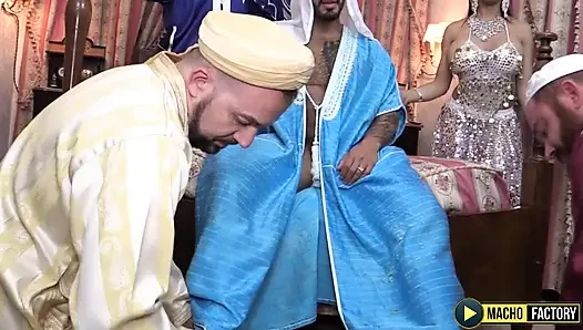 MachoFactory: Group Of Horny Sluts Feast On Tight Holes And Big Cocks