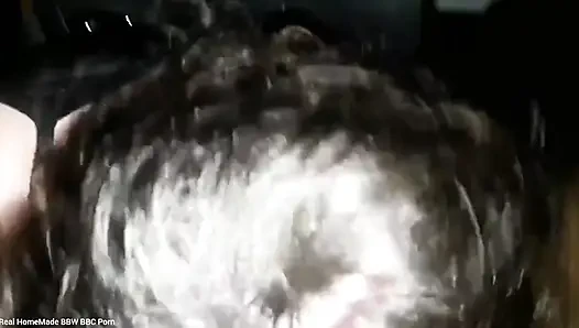 BBC Facefuck Back of My Car Gagging