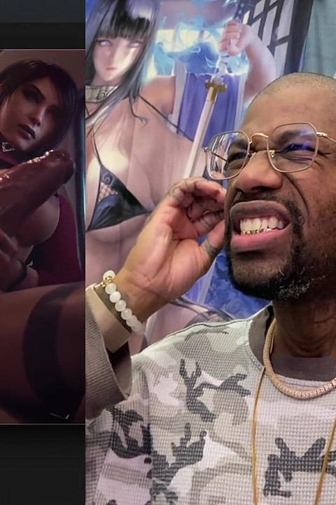 متحولة جنسيا سمينة آدا وونغ تتأرجح وتقذف في جميع أنحاء طائرتها الخاصة