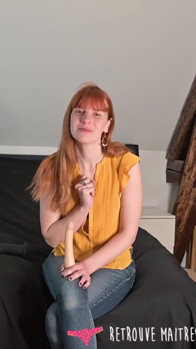 Vends-ta-culotte - Humiliating jerk off instructions by a beautiful French dominatrix | Clip 2