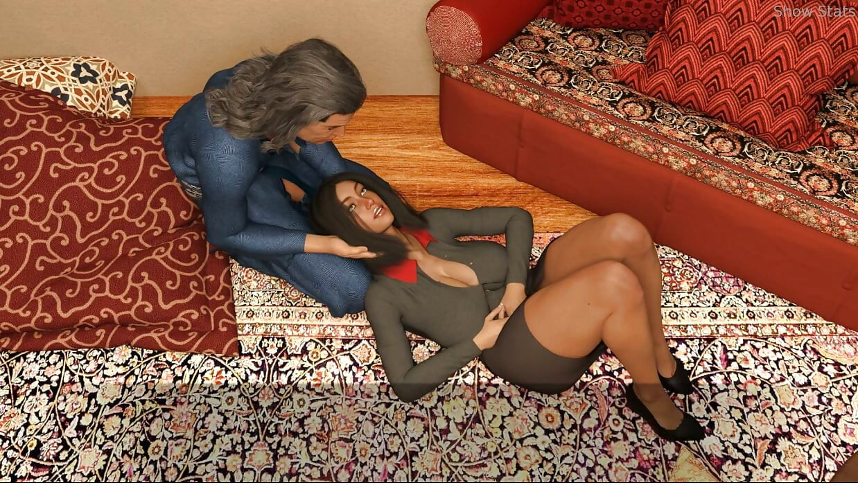Projecthotwife - Gameplay - Roleplay- Hotwife Doing Cam Show & Going Therapy Session & Photoshoot with Collegue in Office