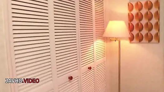 Wild Japanese beauty Mai Oginos busty passion ignites serious blowjob session