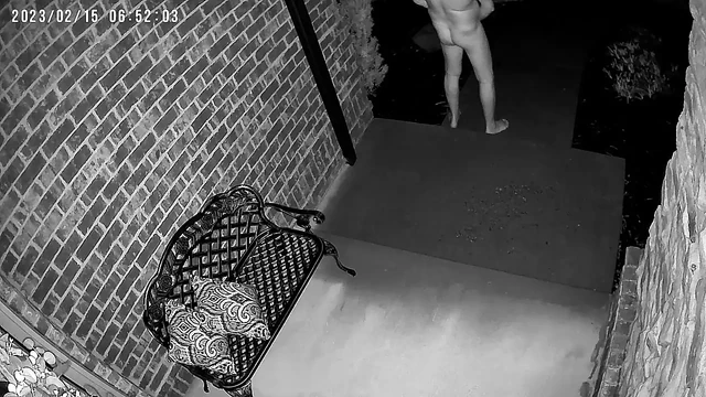 Caught by Front Door Camera