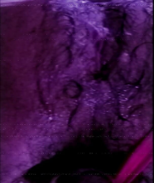 Pulsating orgasm and hole leaking lube after huge dildo session