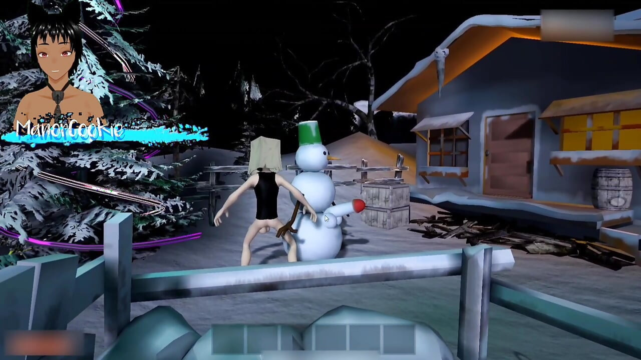 Fuckerman : Jingle Balls 3D - Je vais coucher en 3D avec une femme sexy