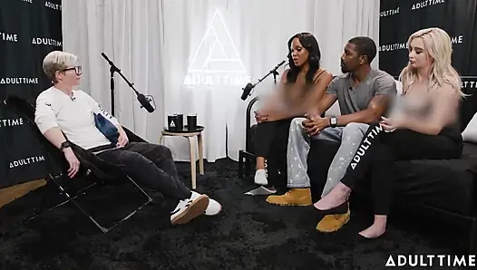 Pornostars Podcast nach dreier! | Lexi Lore, Isiah Maxwell &August Skye | der Erwachsenenzeit-Podcast