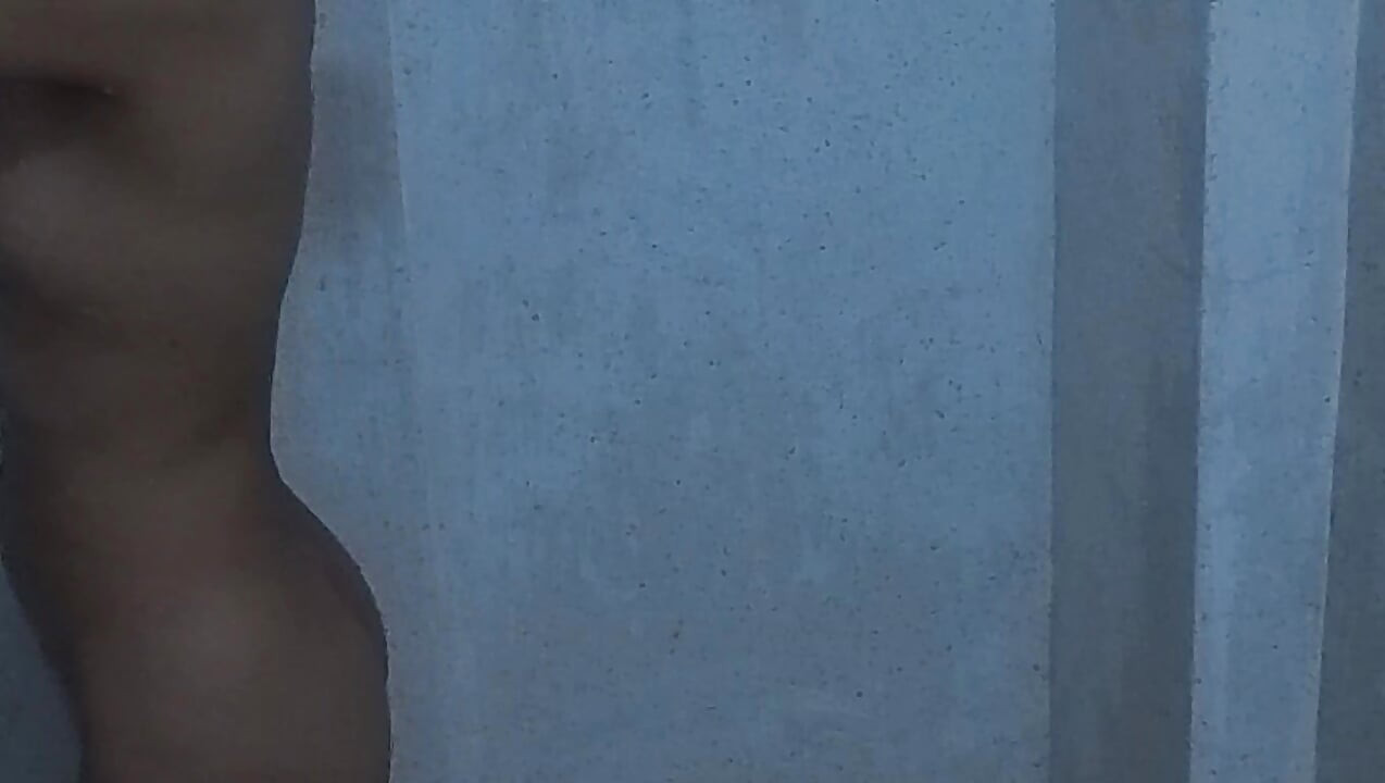 We took a shower after sex