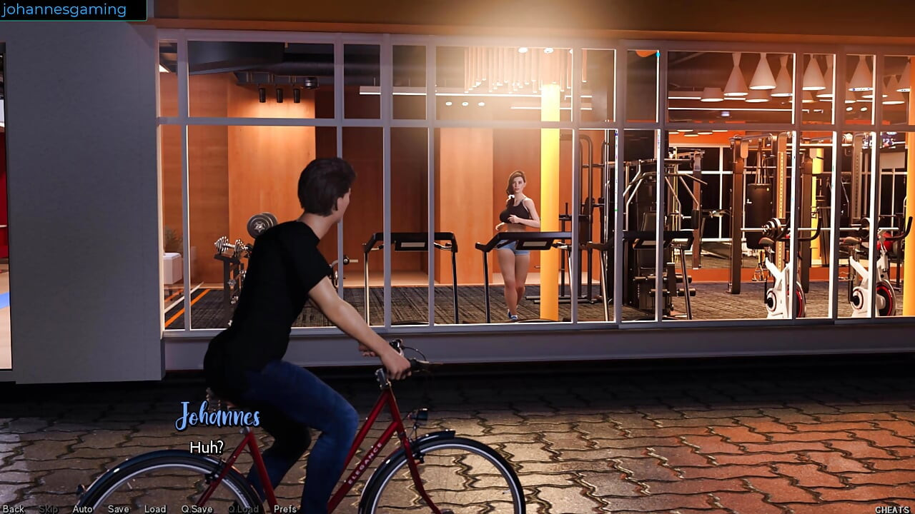 Freshwoman - my first delivery ended with fucking