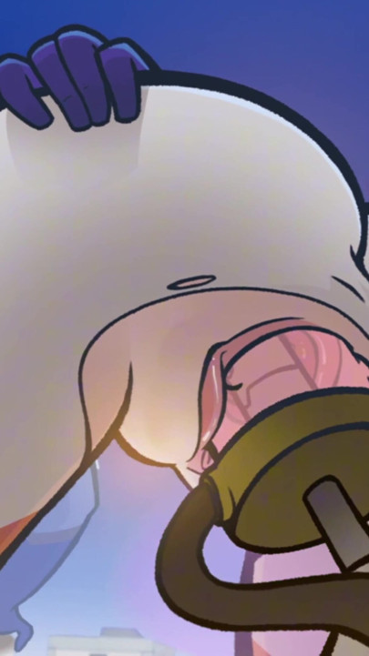 Mei's Project - The Voluptuous Yu Takeyama from My Hero Academia Testing the Great Invention of the Beautiful Mei | Clip 1